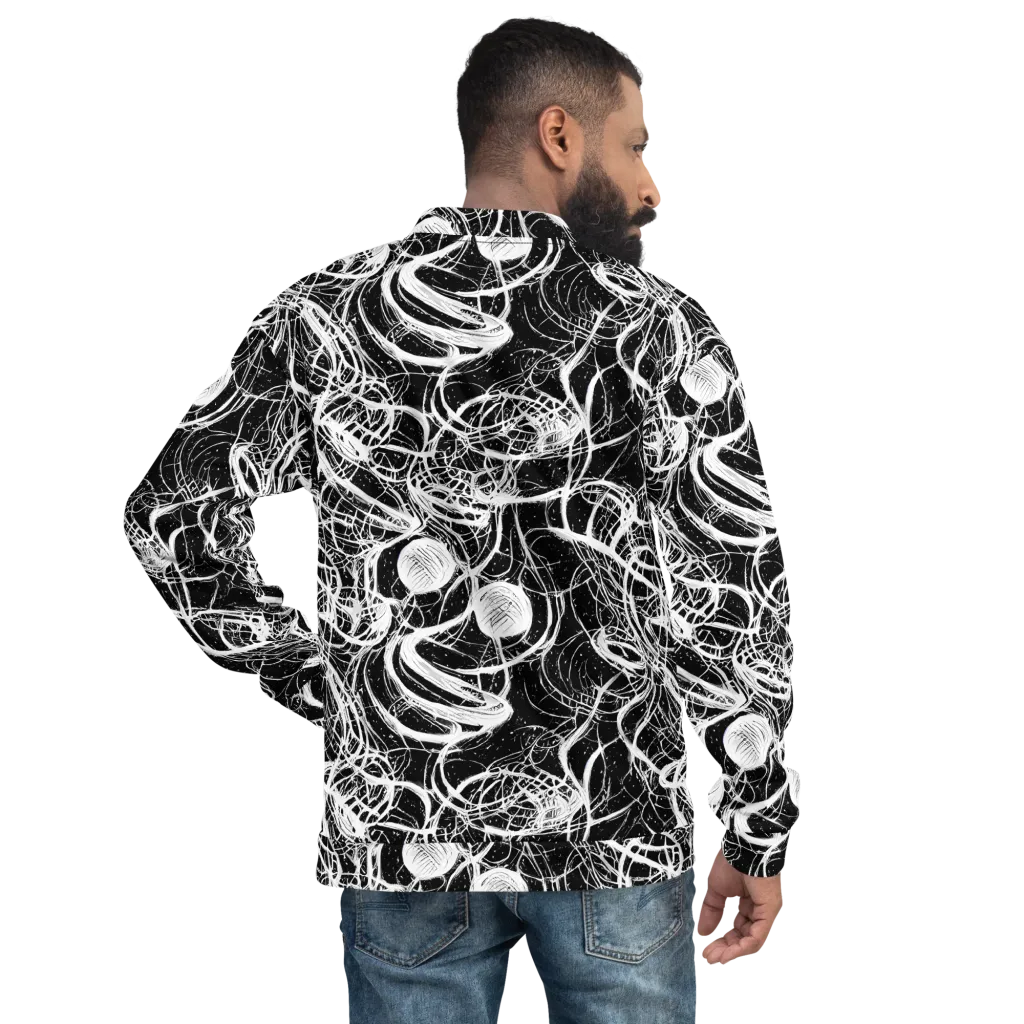 Blackroot Circuit on Bomber Jacket — Back