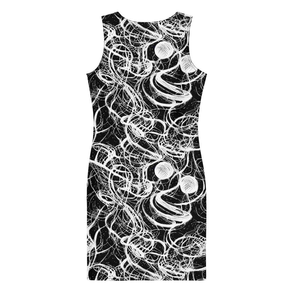 Blackroot Circuit on Bodycon Dress — Back