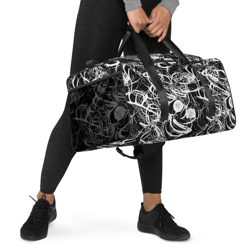 Blackroot Circuit on Duffle Bag — Right Front