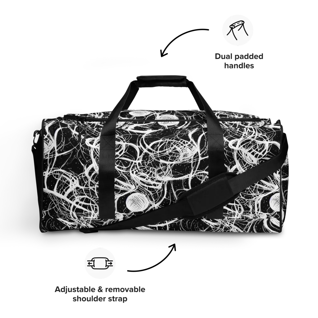 Blackroot Circuit on Duffle Bag — Front