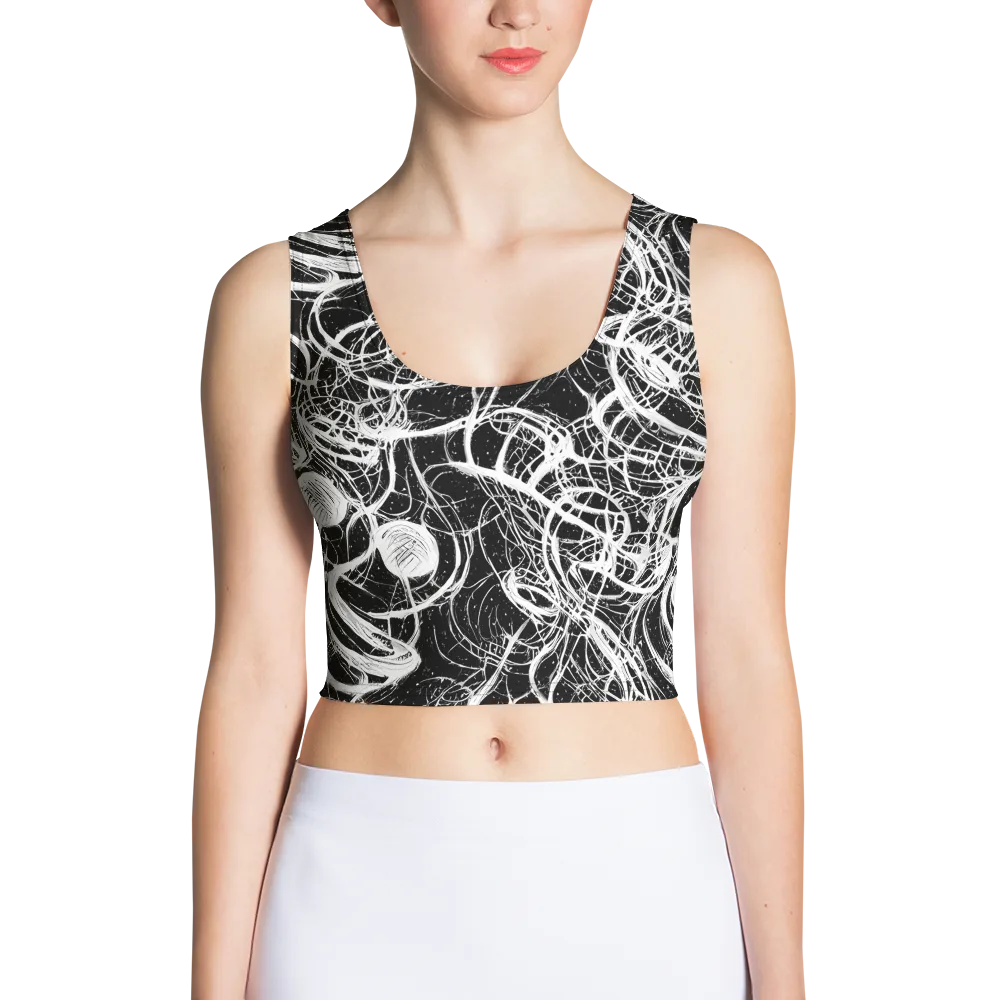 Blackroot Circuit on Crop Top — Front