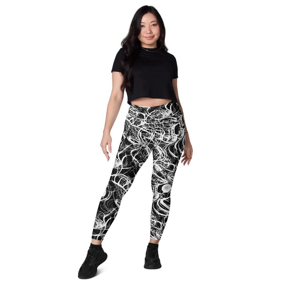 Blackroot Circuit on Leggings with Pockets — Front