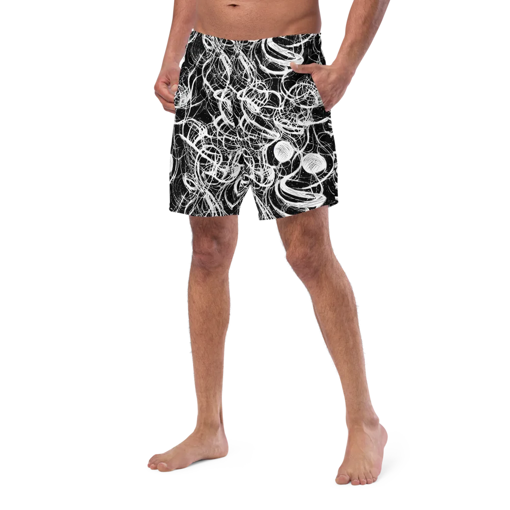 Blackroot Circuit on Swim Trunks — Left Front