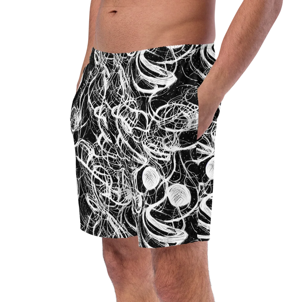 Blackroot Circuit on Swim Trunks — Left Front