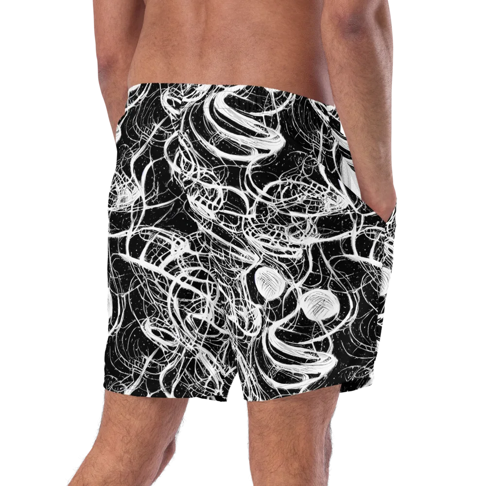 Blackroot Circuit on Swim Trunks — Right Back