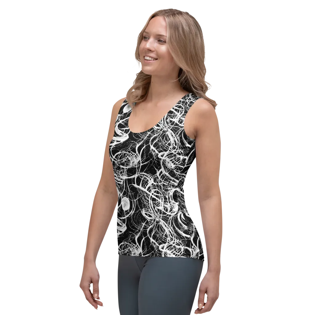 Blackroot Circuit on Women's Tank Top — Left Front