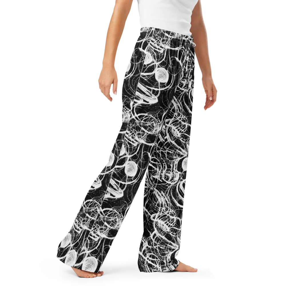 Blackroot Circuit on Women's Pajama Pants — Right Front