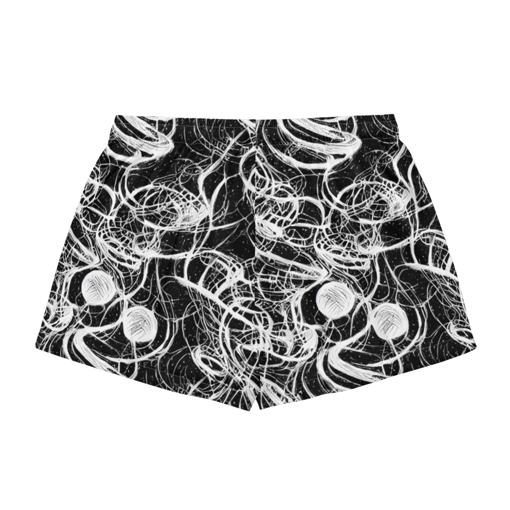 Blackroot Circuit on Women's Pajama Shorts — Back