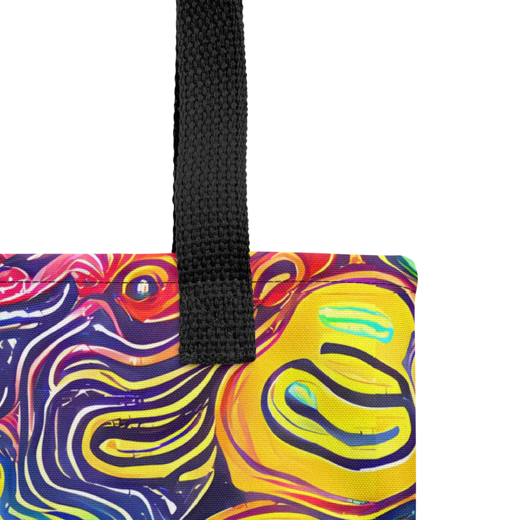 Indigo Frenzy on Tote Bag — Product details