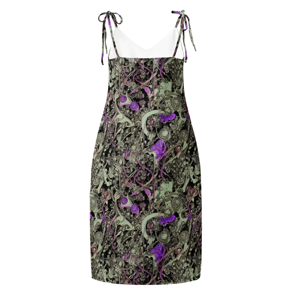 Molten Curiosity on Slip Dress — Back
