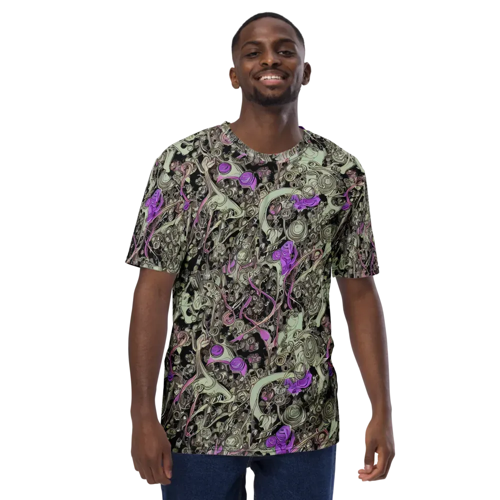 Molten Curiosity on Men's Crew Neck T-Shirt — Front