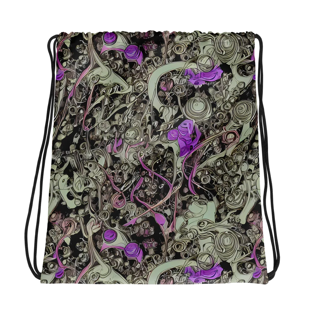 Molten Curiosity on Drawstring Bag — Photo