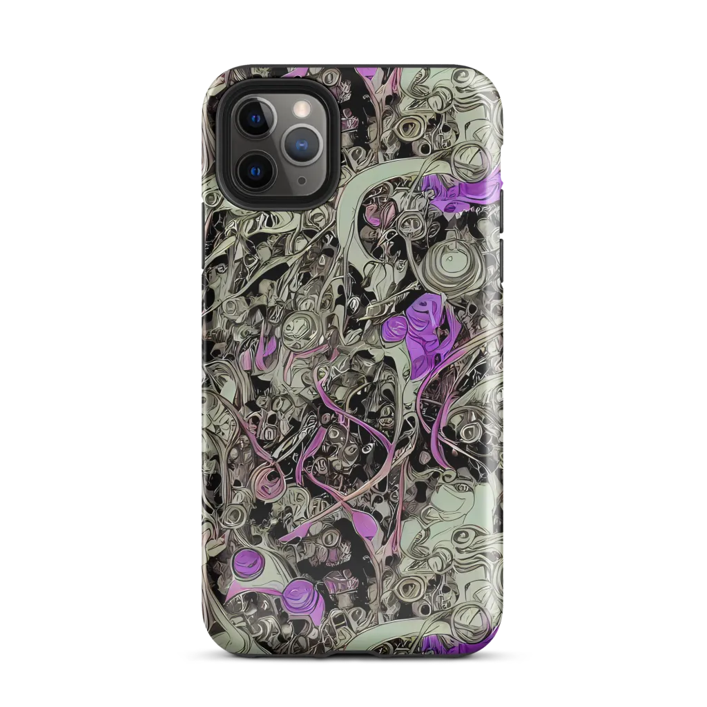 Molten Curiosity on Tough Case for iPhone® — Front