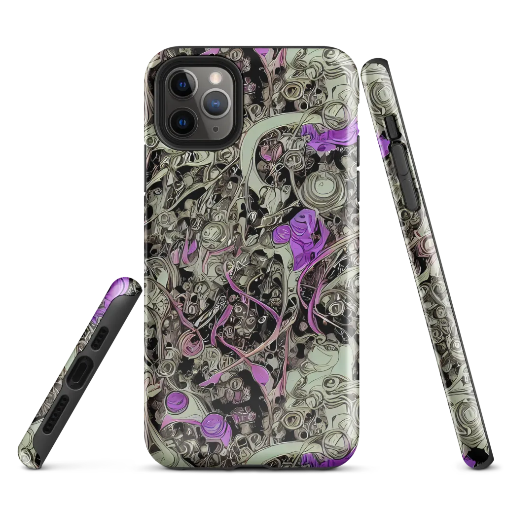 Molten Curiosity on Tough Case for iPhone® — Front