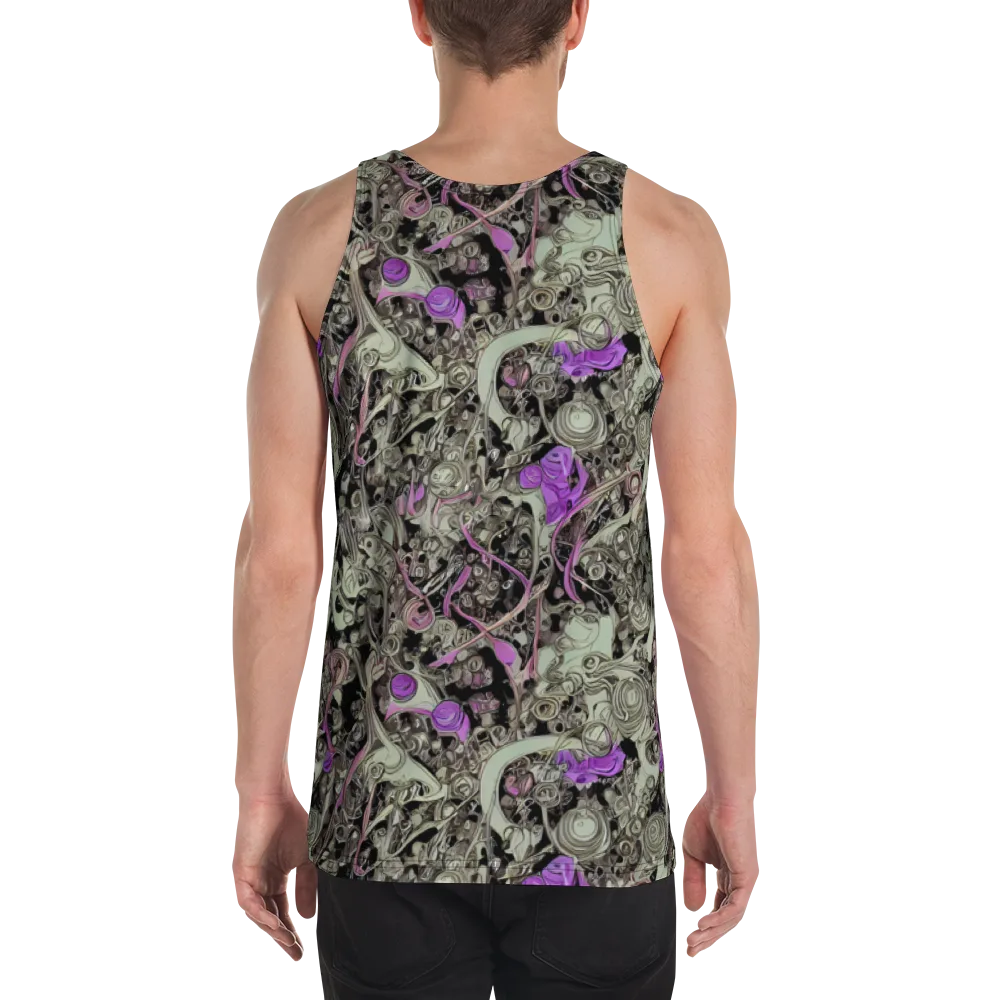 Molten Curiosity on Men's Tank Top — Back