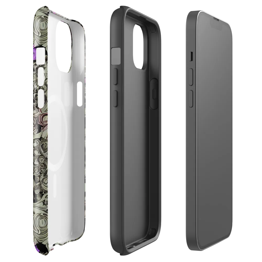 Molten Curiosity on MagSafe Tough Case for iPhone® — Front
