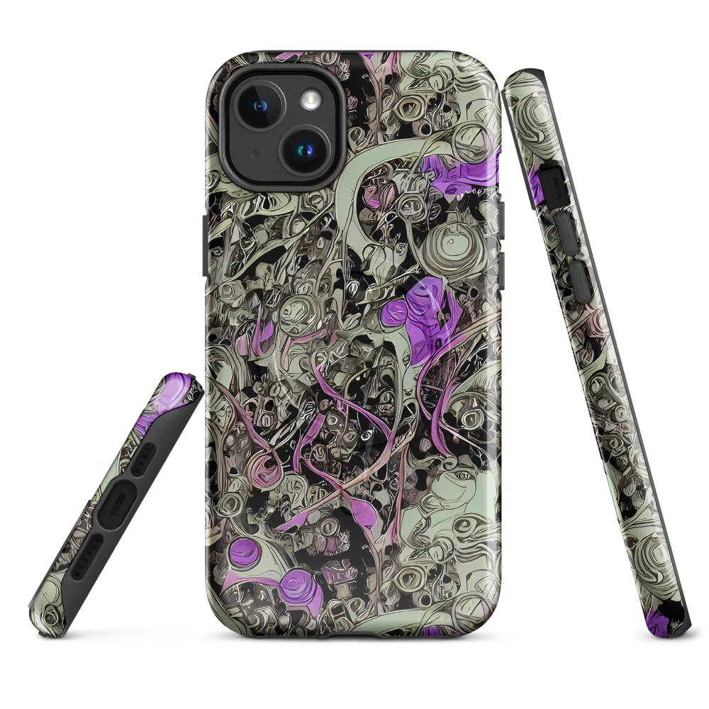 Molten Curiosity on MagSafe Tough Case for iPhone® — Front