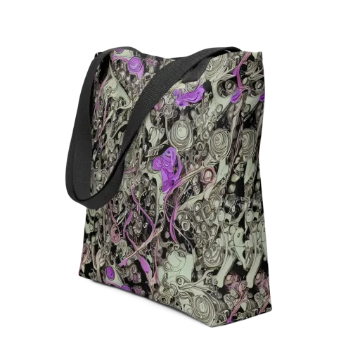 Molten Curiosity on a Tote Bag