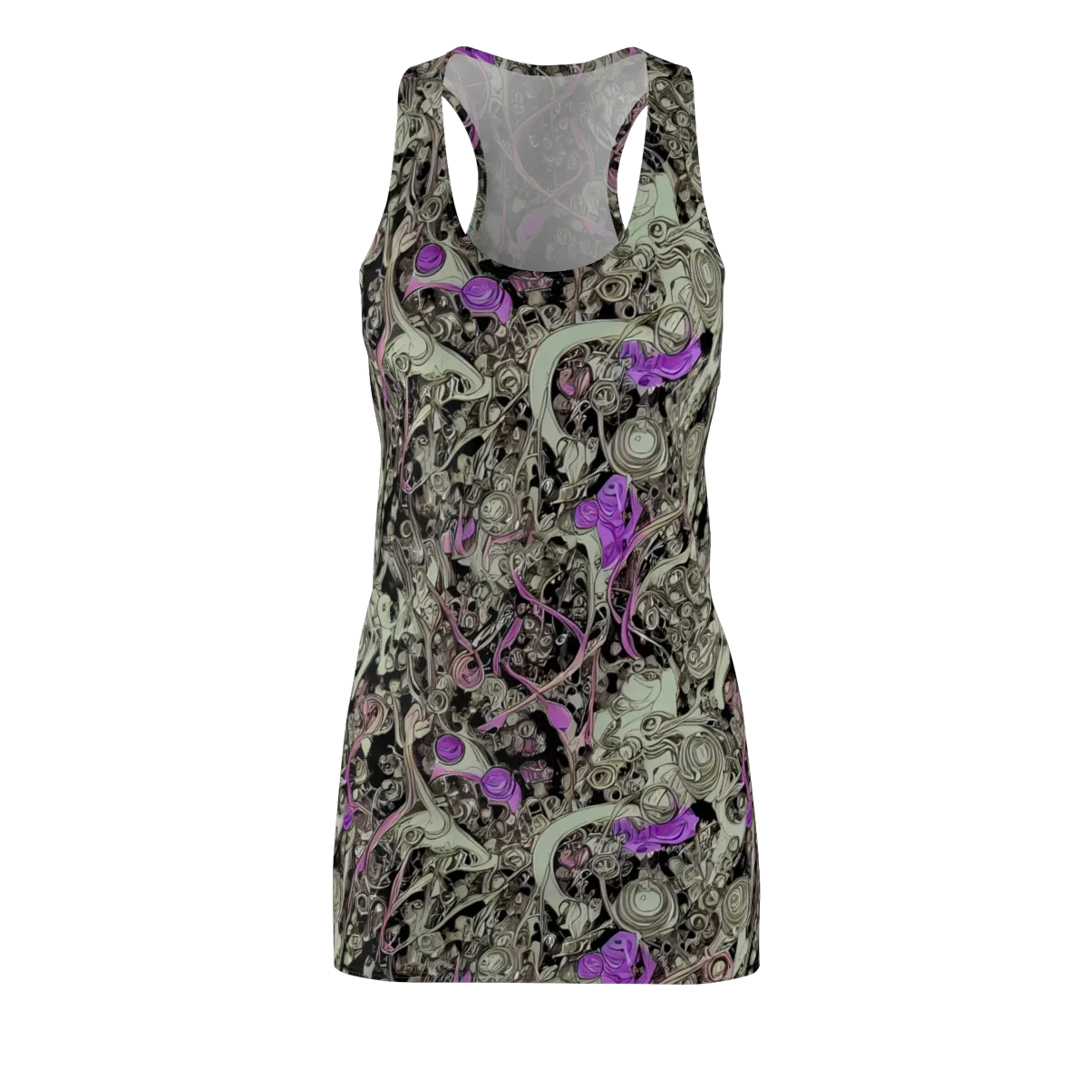 Molten Curiosity on Racerback Dress — Front