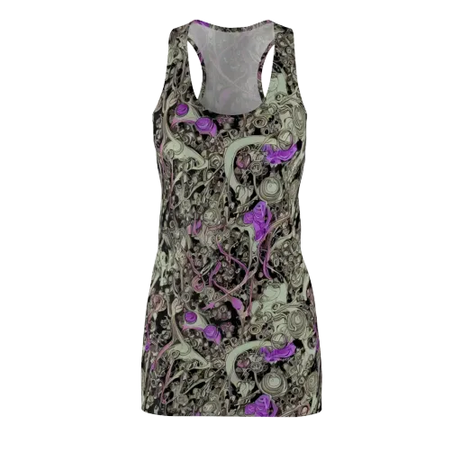 Molten Curiosity on a Racerback Dress