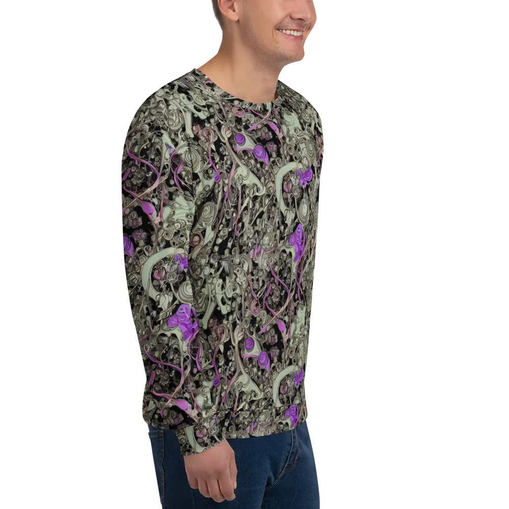 Molten Curiosity on Sweatshirt — Right Front