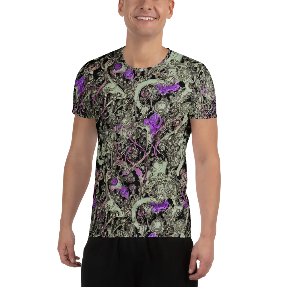 Molten Curiosity on Men's Athletic T-Shirt — Front