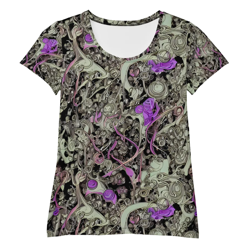 Molten Curiosity on Women's Athletic T-Shirt — Front
