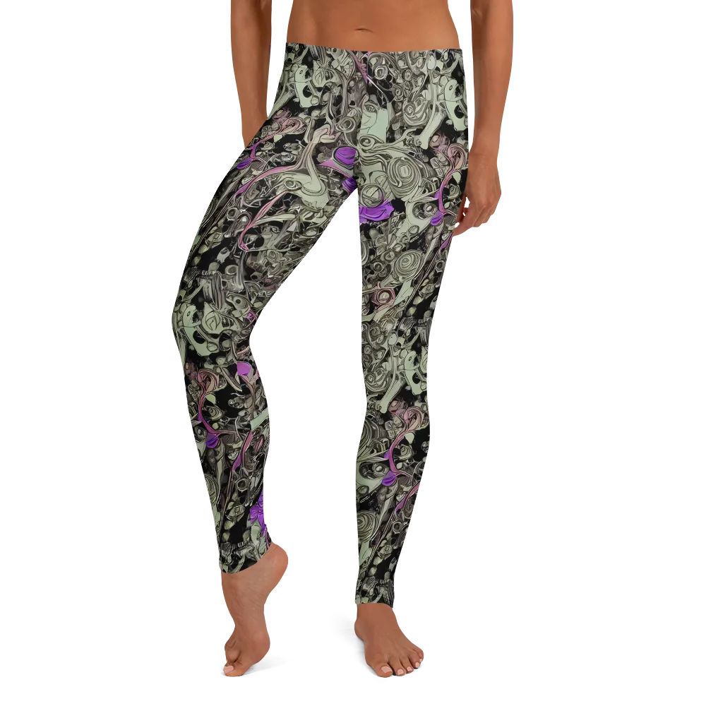 Molten Curiosity on Leggings — Front