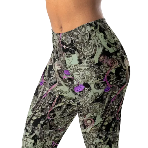 Molten Curiosity on a Leggings