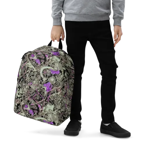 Molten Curiosity on a Minimalist Backpack