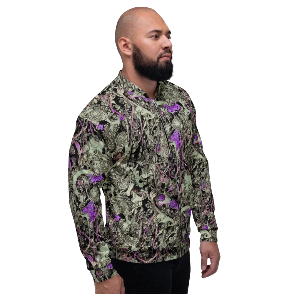 Molten Curiosity on Bomber Jacket — Right