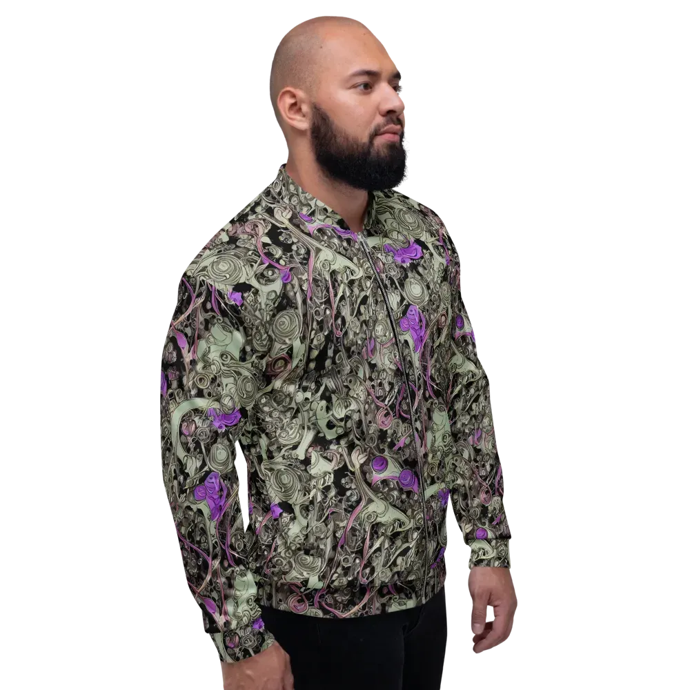 Molten Curiosity on Bomber Jacket — Right