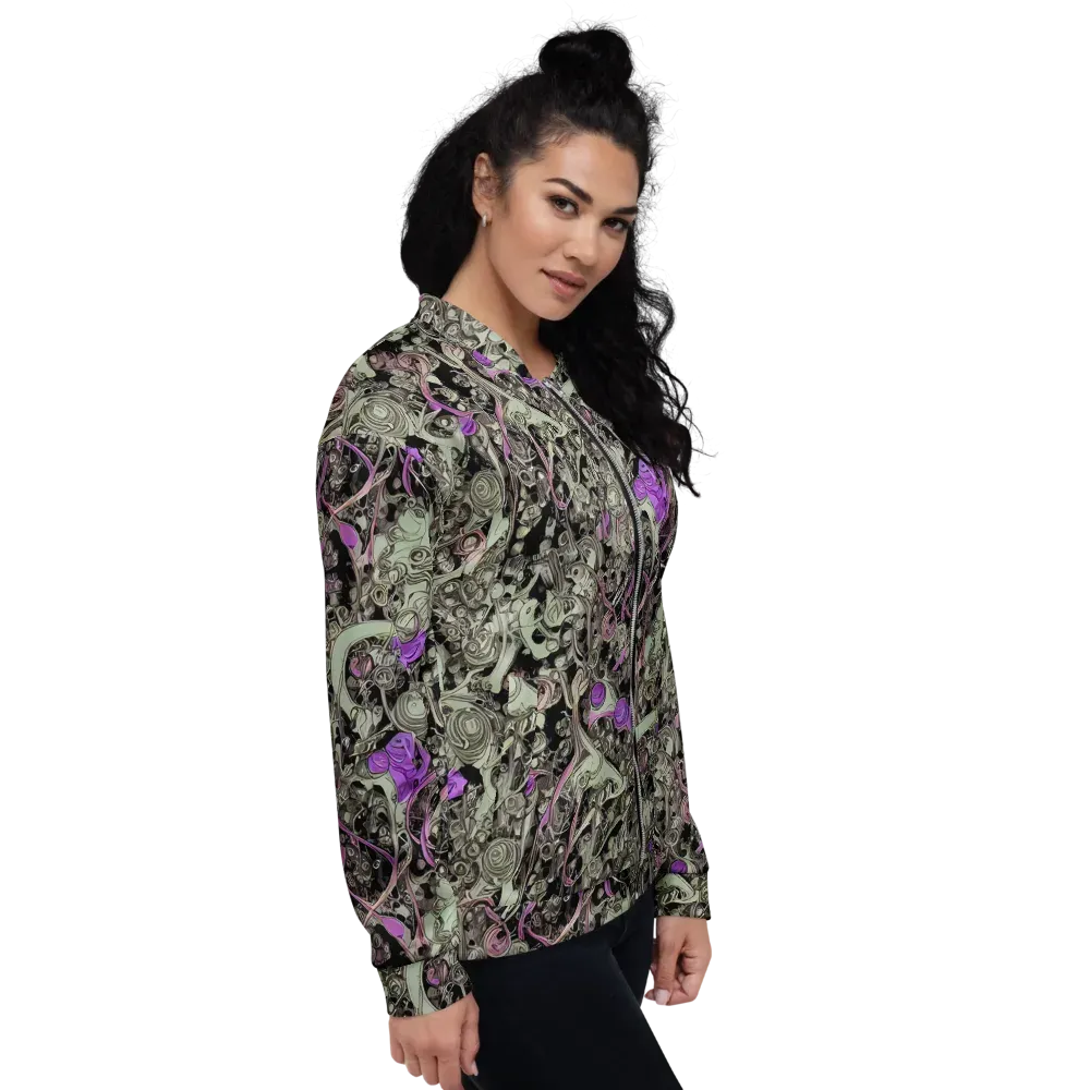 Molten Curiosity on Bomber Jacket — Right