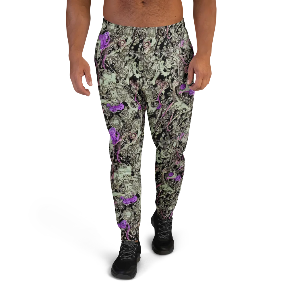 Molten Curiosity on Men's Joggers — Front