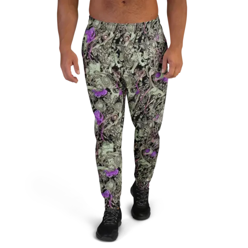 Molten Curiosity on a Men's Joggers