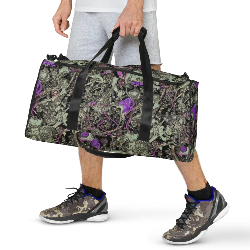Molten Curiosity on Duffle Bag — Front
