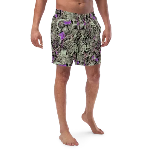 Molten Curiosity on a Swim Trunks
