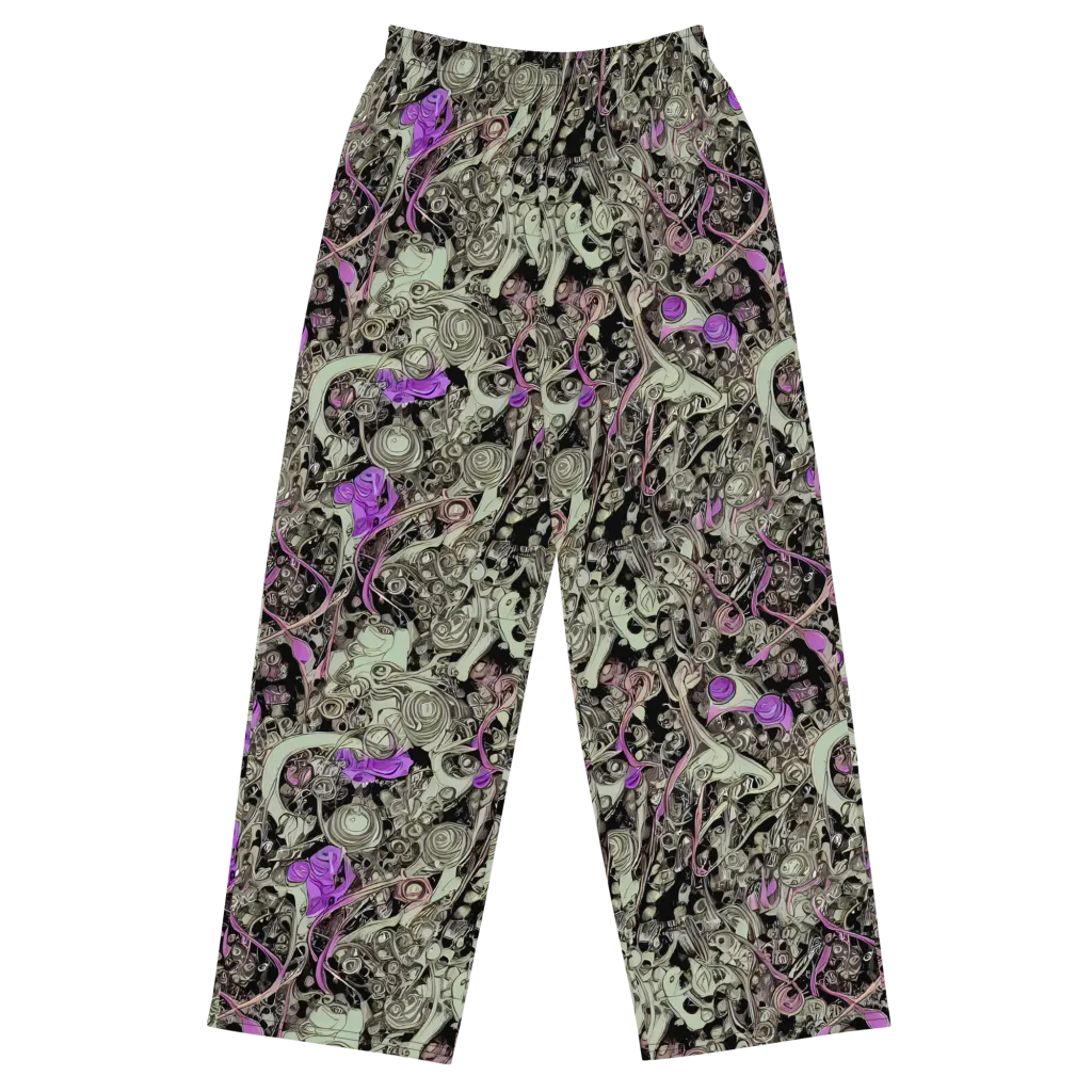 Molten Curiosity on Wide-Leg Pants — Front