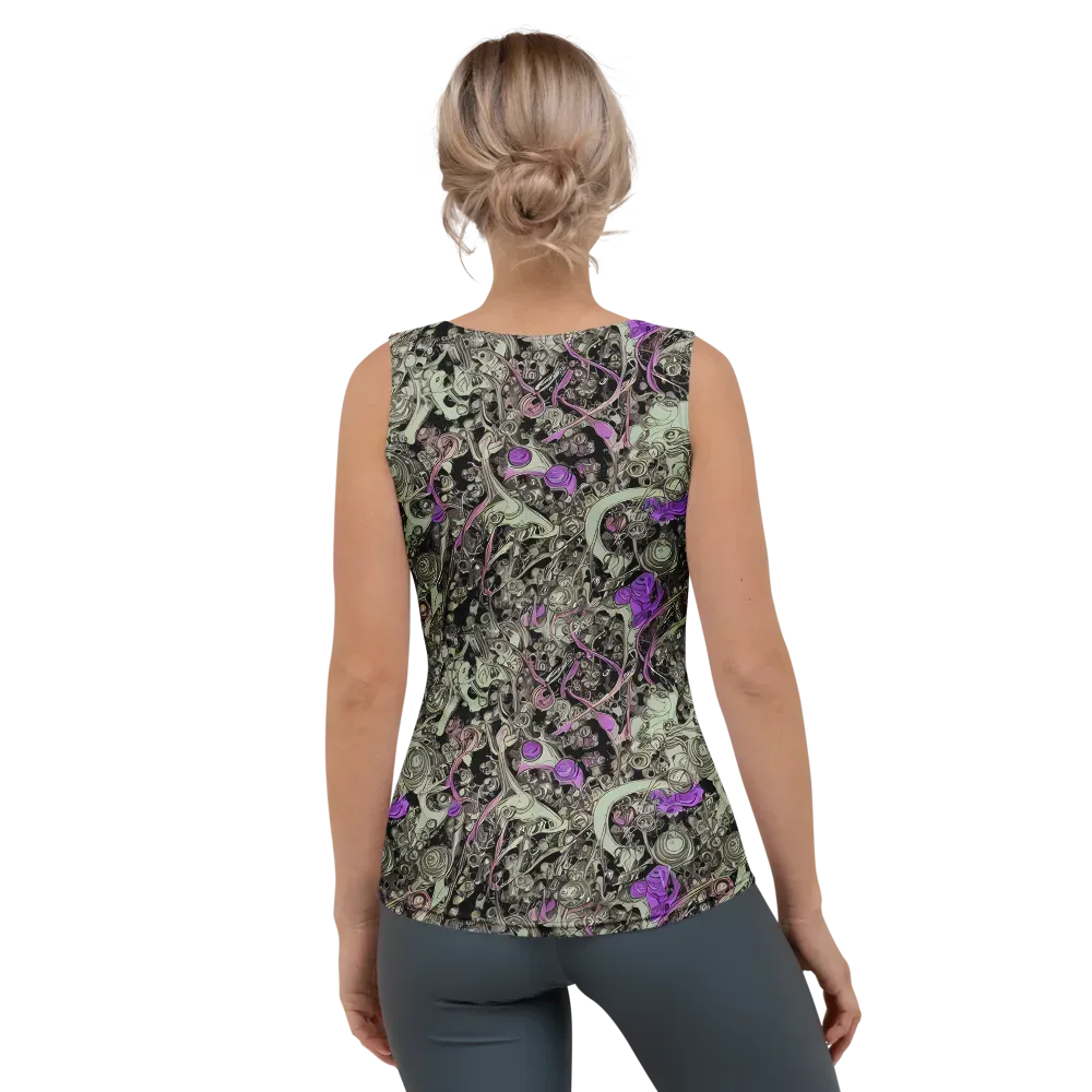 Molten Curiosity on Women's Tank Top — Back