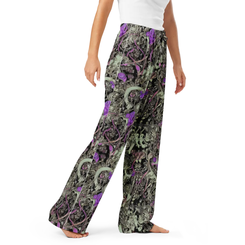 Molten Curiosity on Women's Pajama Pants — Right Front