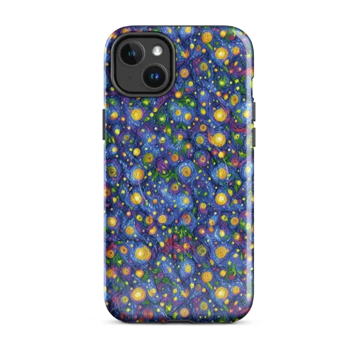 Cobalt Star Garden on a MagSafe Tough Case for iPhone®