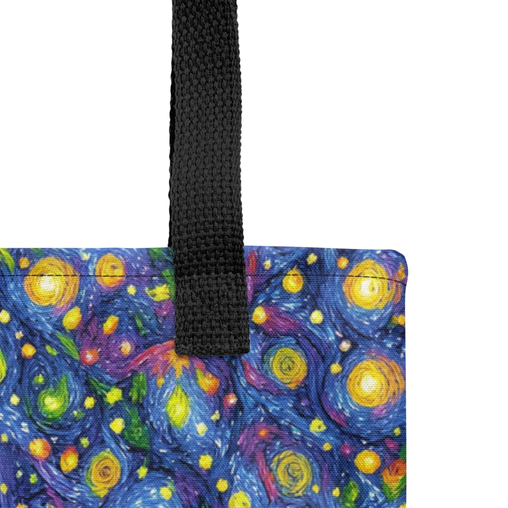 Cobalt Star Garden on Tote Bag — Product details