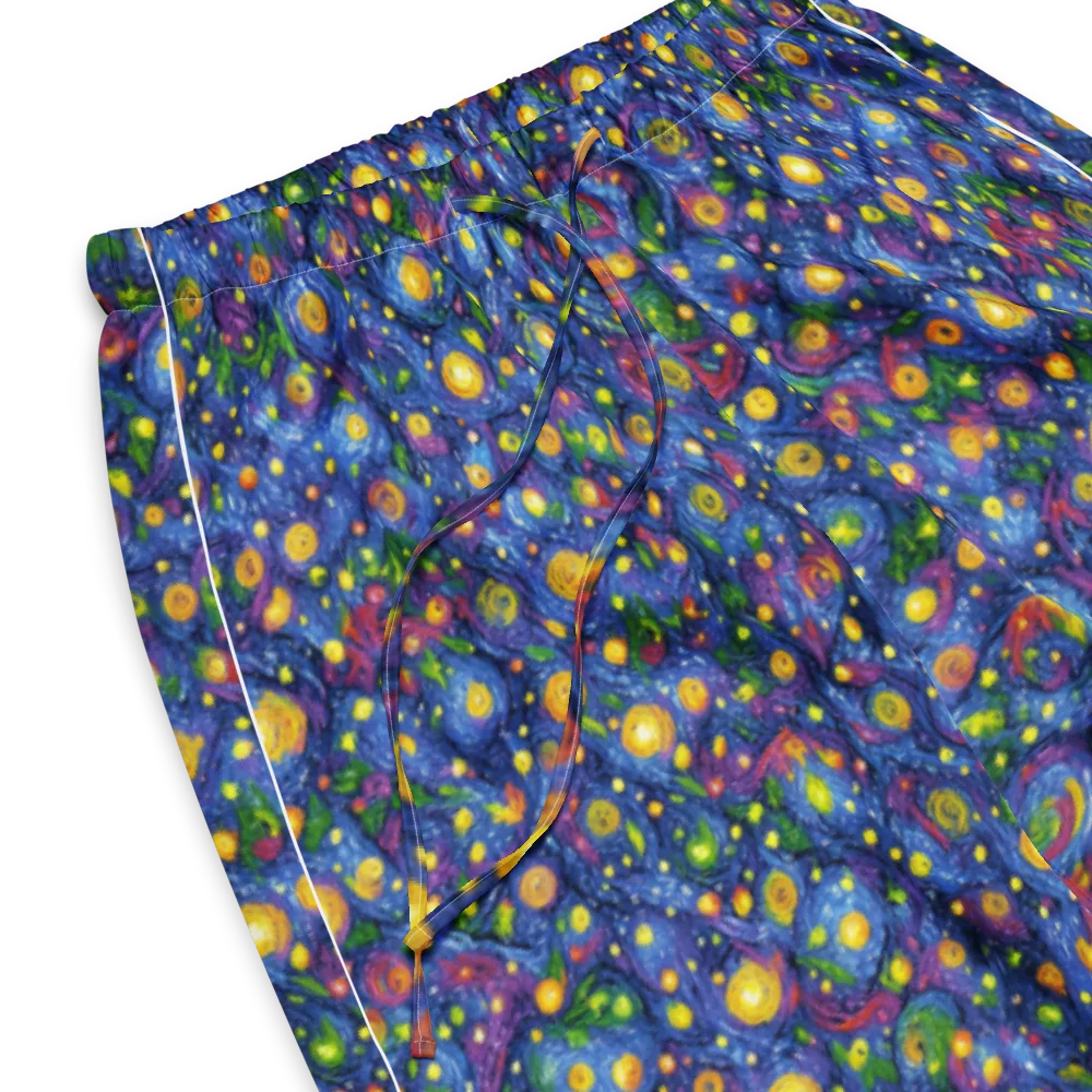 Cobalt Star Garden on Women's Pajama Pants — Product details