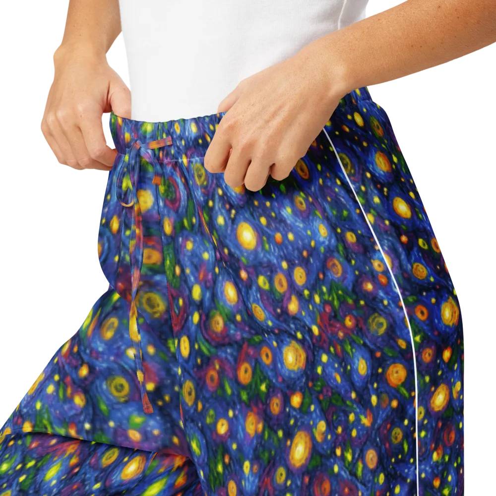 Cobalt Star Garden on Women's Pajama Pants — Product details