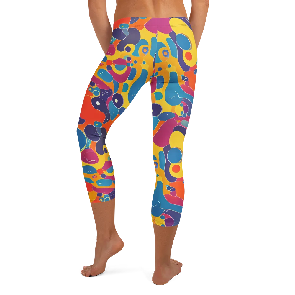 Pop Morphology on Capri Leggings — Back