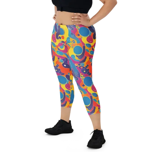 Pop Morphology on a Capri Leggings