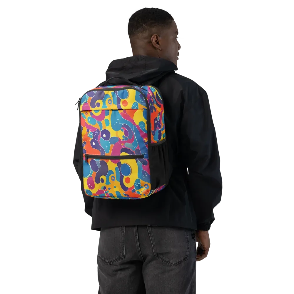 Pop Morphology on Utility Backpack — Back