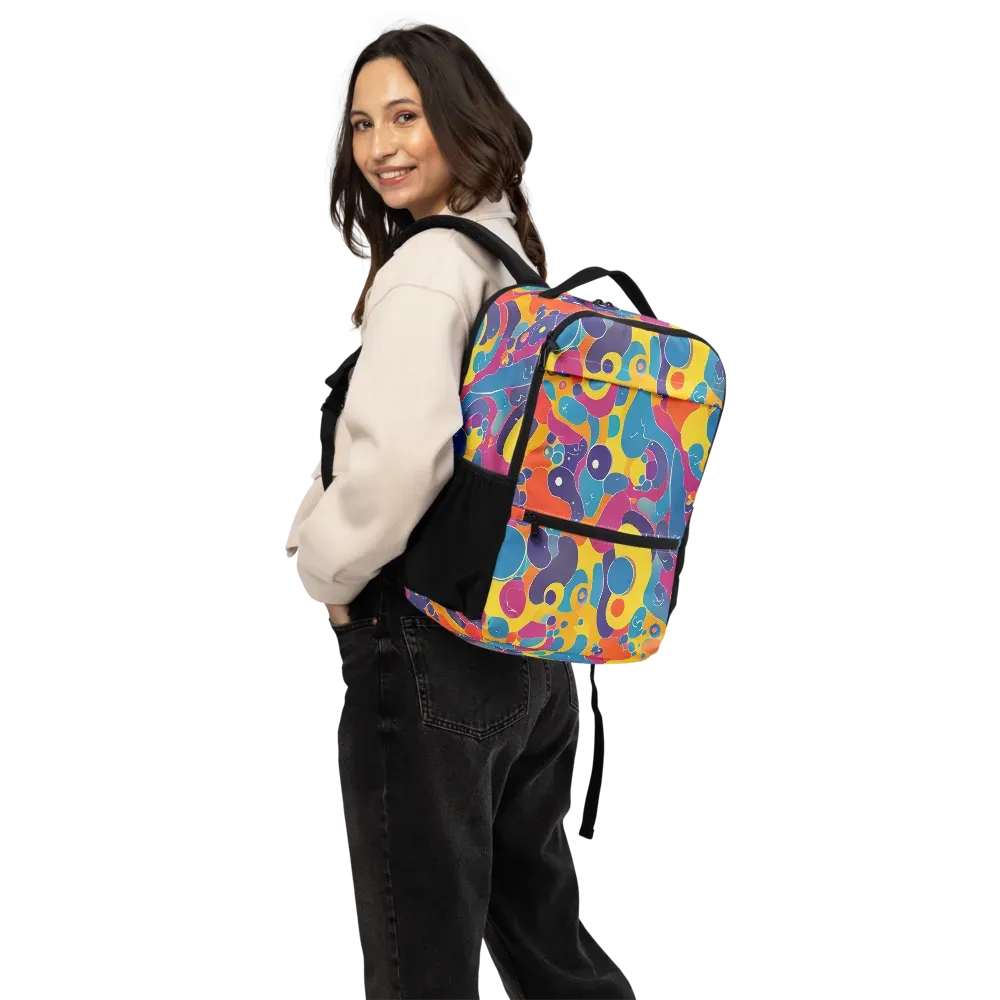 Pop Morphology on Utility Backpack — Back