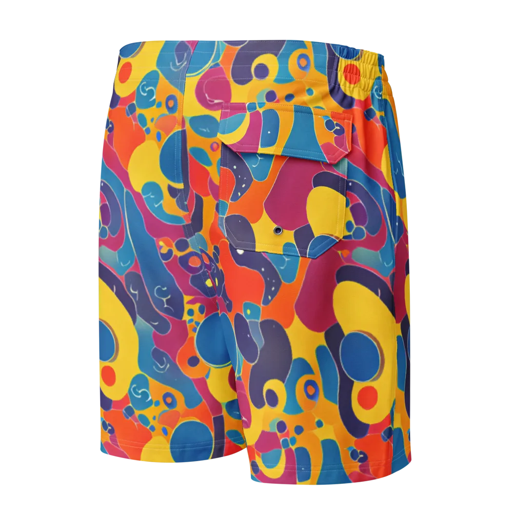 Pop Morphology on Men's Board Shorts — Back