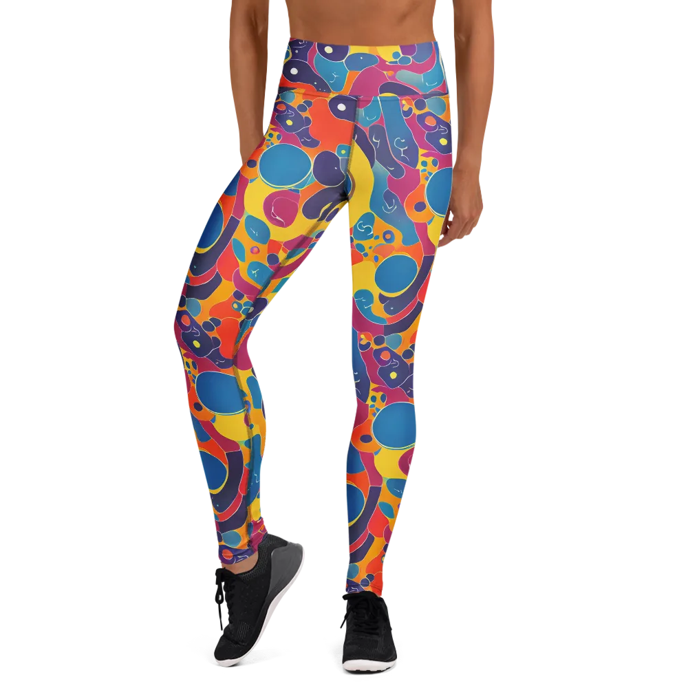 Pop Morphology on Yoga Leggings — Front